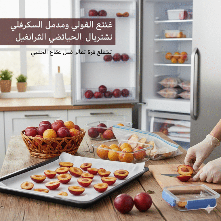 اكتشفي أفضل الطرق لتخزين البرقوق لفترة طويلة في الثلاجة والفريزر، مع نصائح للحفاظ على طعمه وقوامه ولونه الطبيعي.