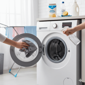 إزالة الروائح الكريهة من الغسالة بطرق عملية وسهلة، تعلم أفضل الحيل المنزلية لتنظيف الغسالة والحفاظ على الملابس برائحة منعشة.