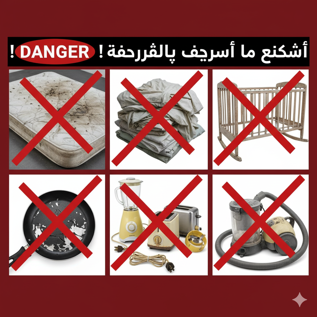 أشياء لا يجب شراؤها مستعملة للحفاظ على صحتك ومالك! تعرّف على 7 منتجات خطيرة لا تستحق المخاطرة بشرائها مستعملة.