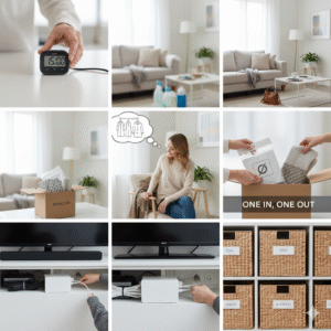 اكتشفي 5 حيل تنظيف بسيطة وفعالة ستجعل منزلك أنظف وأكثر ترتيبًا في وقت أقل، وتساعدك على الحفاظ على النظام بسهولة كل يوم.