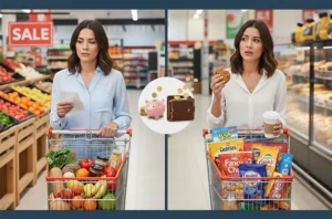 7 عادات شراء الطعام السيئة التي تزيد مصروفك وتعلم نصائح عملية لتوفير المال وتحسين مشترياتك اليومية بسهولة.