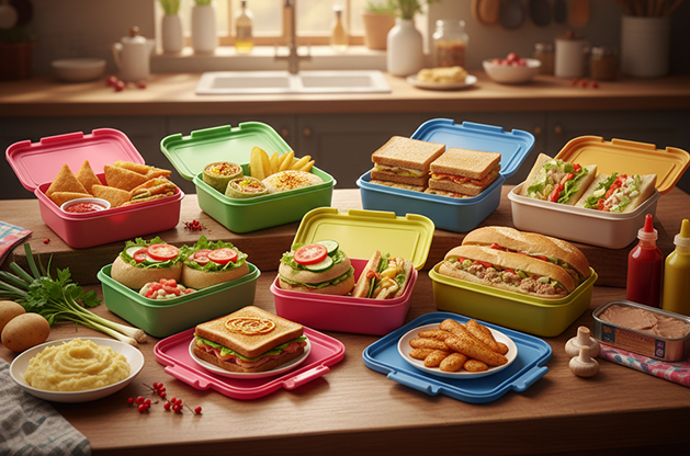 غداء المدرسة لم يعد تحديًا! اكتشف ٦ أفكار بسيطة ولذيذة لشطائر التغذية المدرسية التي يحبها الأطفال، عملية للتحضير ولذيذة عند تناولها باردة.